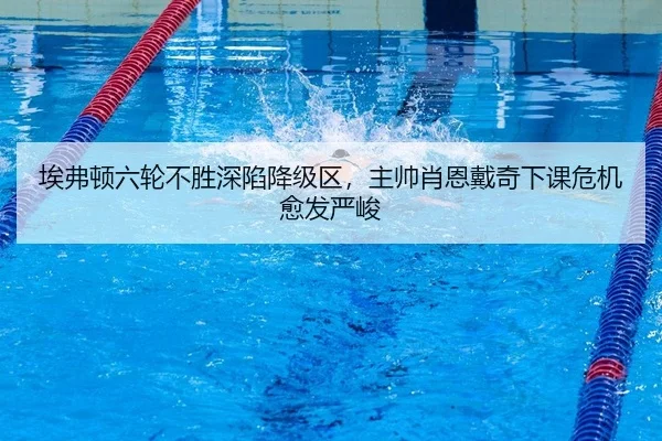 埃弗顿六轮不胜深陷降级区，主帅肖恩戴奇下课危机愈发严峻